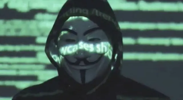 El grupo de activistas amenaza a los poderosos con revelar sus crímenes. El grupo de activistas amenaza a los poderosos con revelar sus crímenes.