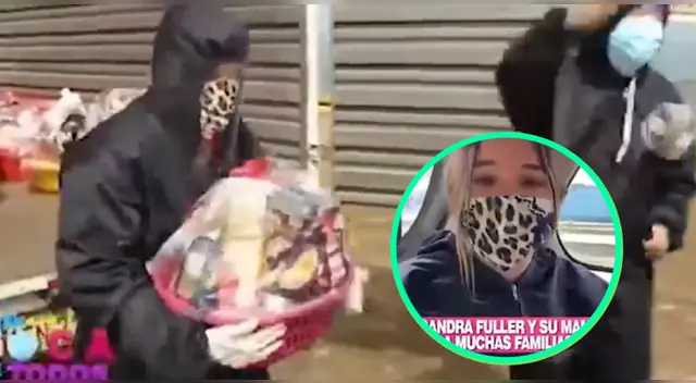 La actriz Alessandra Fuller se solidarizó con los afectados por la llegada del coronavirus en el asentamiento humano Mirador de Villa. La actriz Alessandra Fuller se solidarizó con los afectados por la llegada del coronavirus en el asentamiento humano Mirador de Villa.