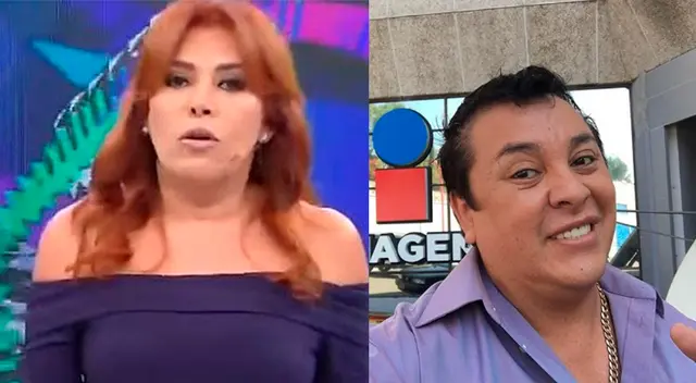 Magaly Medina arremete contra Richard Swing. Magaly Medina arremete contra Richard Swing.