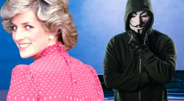 Anonymous habla sobre la muerte de la princesa Diana.