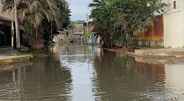 Fuerte lluvia en Piura.