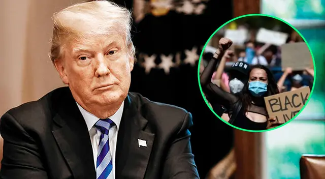 Donald Trump afronta una de las olas catastróficas de crisis social.