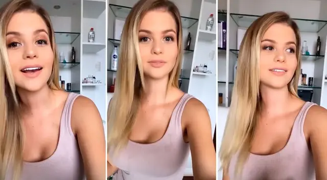 Brunella Horna admite que malogró toda su ropa. Brunella Horna admite que malogró toda su ropa.