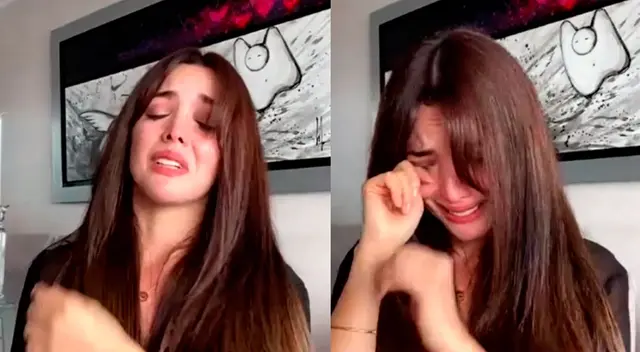 Rosángela Espinoza se quiebra en vivo.