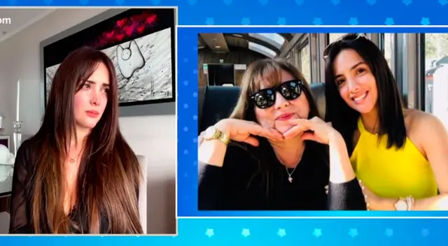 Rosángela Espinoza se quiebra en vivo.