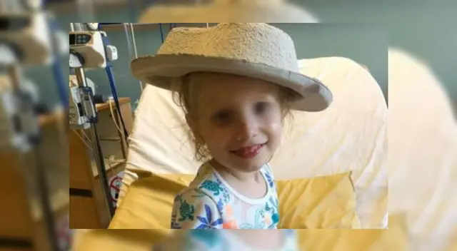 Scarlett Nicholas, de 5 años, estuvo dos meses al borde de la muerte.