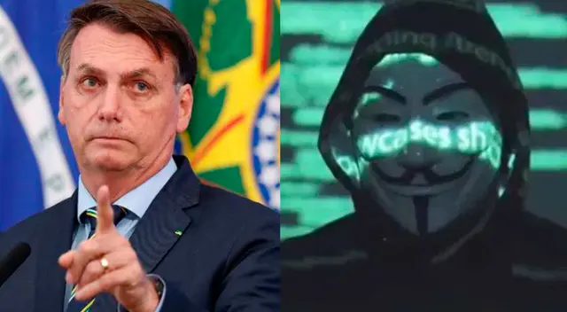 Presidente de Brasil denunciará a Anonymous por revelar información privada de él.