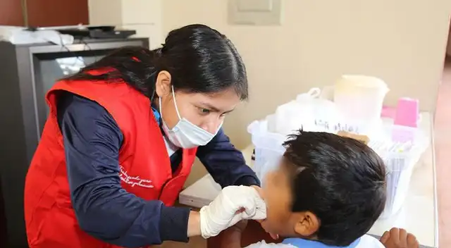 Niños con COVID-19 en el Inabif. Niños con COVID-19 en el Inabif.