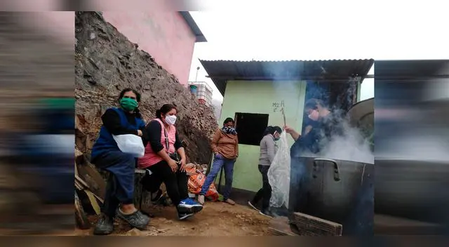 Pobladores hacen ollas comunes para alimentar a sus familias