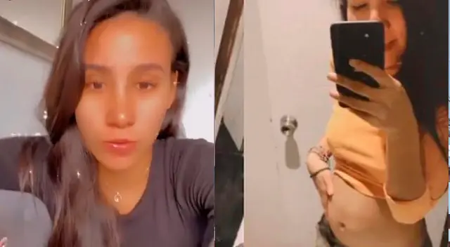 Samahara Lobatón no puede creer que ya no le queda su ropa.