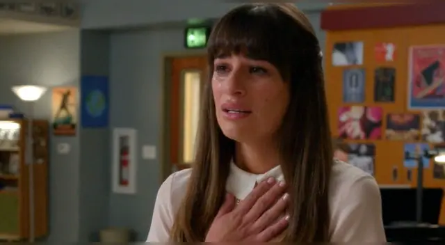 Lea Michele se mostró muy arrepentida por lo ocurrido.