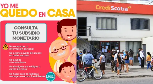 Bono yo me quedo en casa LINK: consulta aquí lista de beneficiarios para cobrar bono 380 en Scotiabank en línea Bono yo me quedo en casa LINK: consulta aquí lista de beneficiarios para cobrar bono 380 en Scotiabank en línea