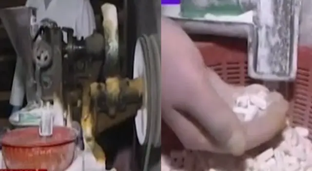 Preparaban Paracetamol con azúcar y harina para distribuirlos a farmacias.