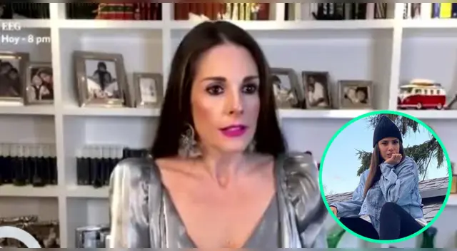 Rebeca Escribens deslizó que Yahaira Plasencia podría haberse hecho una liposucción en Rusia, y no esperó que su hijo tuviera algo que decir.