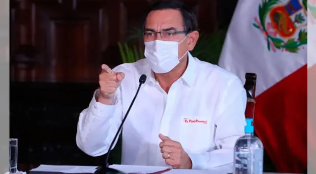 Mensaje a la nación de Martín Vizcarra.