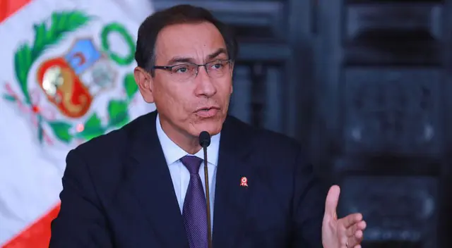 Mensaje a la nación de Martín Vizcarra.