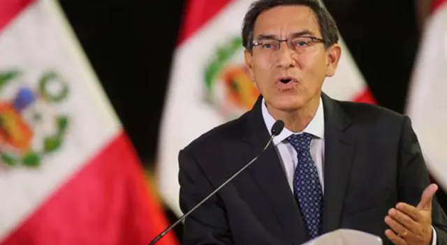 Mensaje a la nación de Martín Vizcarra.