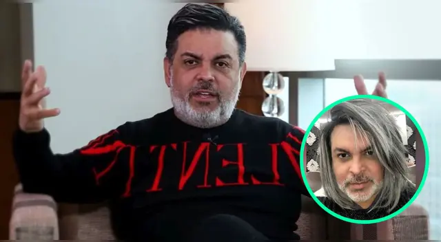 Andrés Hurtado se mostró indignado con cibernautas que lo trolearon por tener el cabello largo, gris y suelto.