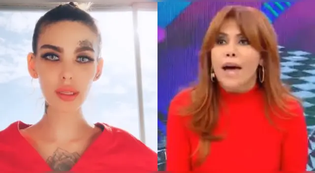 La modelo Angie Jibaja se mostró indignada con Magaly Medina por haber entrevistado a Ricardo Márquez, el anciano que le disparó.