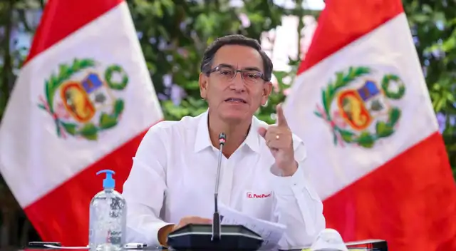Presidente Martín Vizcarra. Presidente Martín Vizcarra.