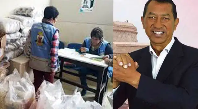 Canastas contaminadas de residuos fecales Canastas contaminadas de residuos fecales