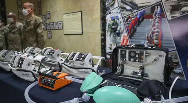 Marina de Guerra recibe donaciones de Embajada de Alemania.