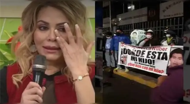 Gisela Valcárcel utilizó sus redes sociales para pedir ayuda y lograr encontrar al soldado Wilber Carcausto, quien habría desaparecido mientras cumplía su deber.