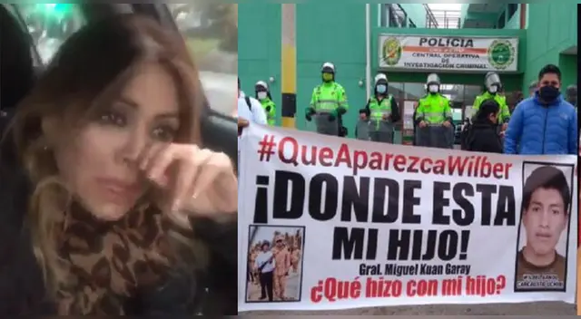 Gisela Valcárcel aseguró que tiene que haber justicia y lograr encontrar al soldado Wilber Carcausto.