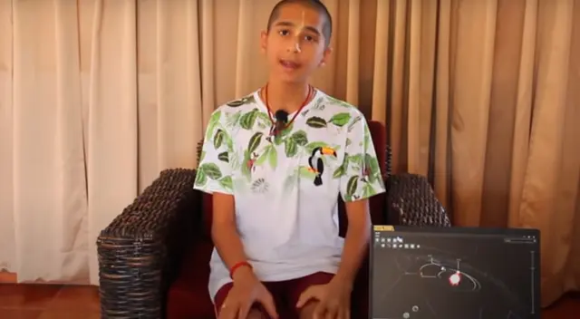 Abhigya Anand en abril 2020 Abhigya Anand en abril 2020