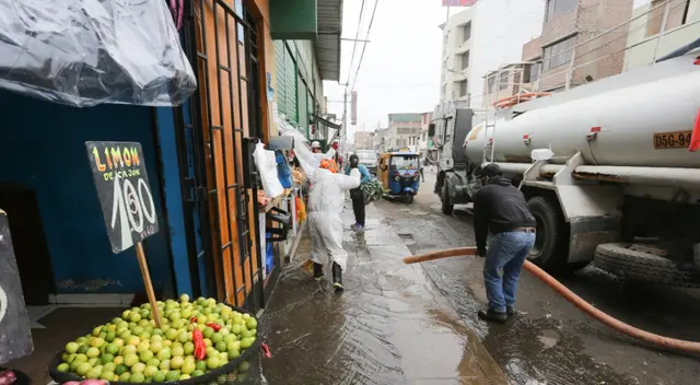 Realizan operativo de limpieza y recuperación de espacios públicos en SJM. Realizan operativo de limpieza y recuperación de espacios públicos en SJM.