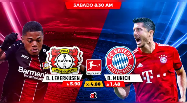 Leverkusen y Bayern Múnich un partido que promete