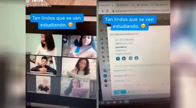 Profesor les hace divertida broma a sus alumnos y video se vuelve viral.