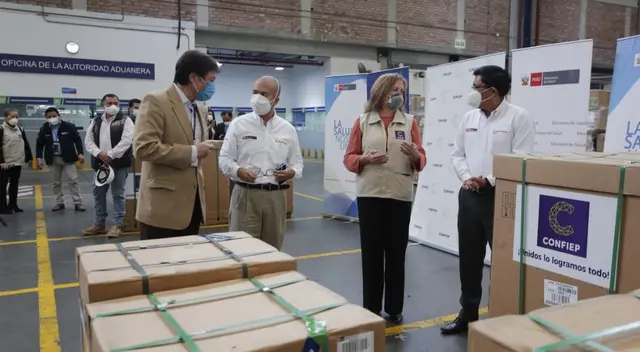 Confiep entrega 237 ventiladores mecánicos al Ministerio de Salud. Confiep entrega 237 ventiladores mecánicos al Ministerio de Salud.