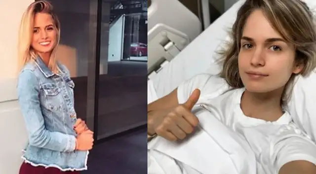 Michela Elías confundida sobre resultado en la prueba de descarte del coronavirus.