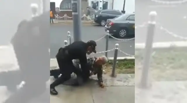 Hombre caminaba sin mascarilla en Chorrillos.