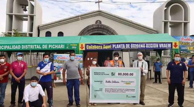 El monto fue recaudado gracias a un trabajo de todos los miembros de la comuna. El monto fue recaudado gracias a un trabajo de todos los miembros de la comuna.