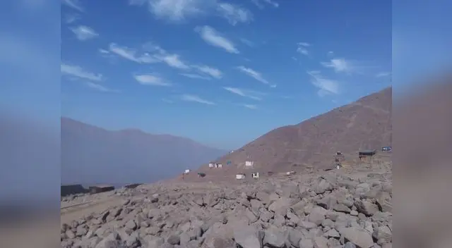 El el río Rimac es invadido por  traficantes de terreno