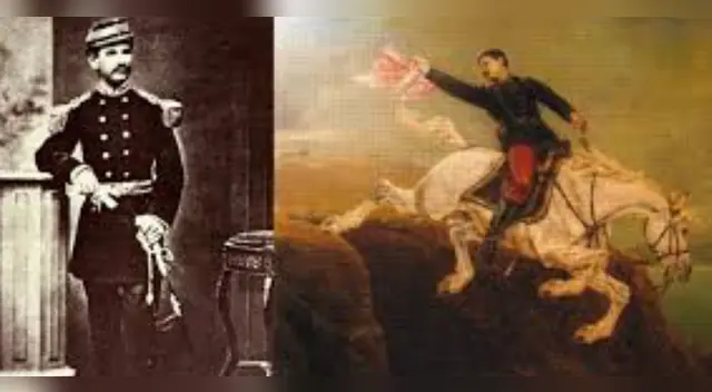 El acto de heroísmo de Alfonso Ugarte por defender al Perú de la armada chilena.