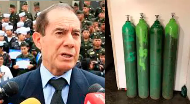 Walter Martos declaró que es un delito subir de precios de balones de oxígeno