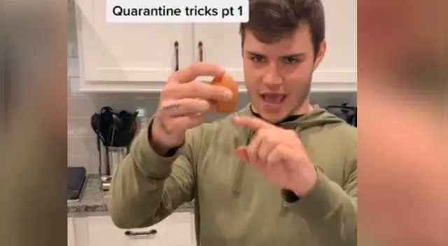 El truco dejó impactados a los usuarios en las redes sociales.