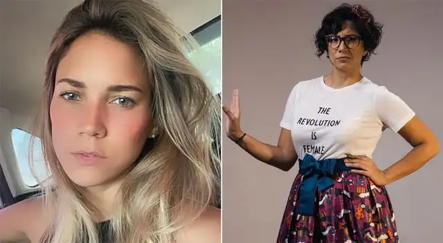 María Grazia Gamarra se defiende.