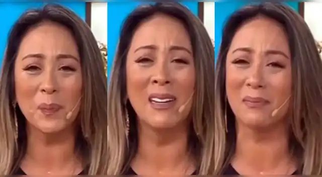 Al verse expuesta, Cathy Sáenz trató de afirmar que el delivery era pasado, pero la fecha la delató.