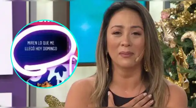 La ex conductora Cathy Sáenz sorprendió al compartir en sus redes sociales un delivery que le llegó el domingo, día decretado cómo inmovilización obligatoria.