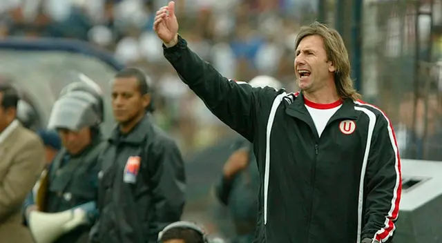 Ricardo Gareca dejó huella en la U. Ricardo Gareca dejó huella en la U.