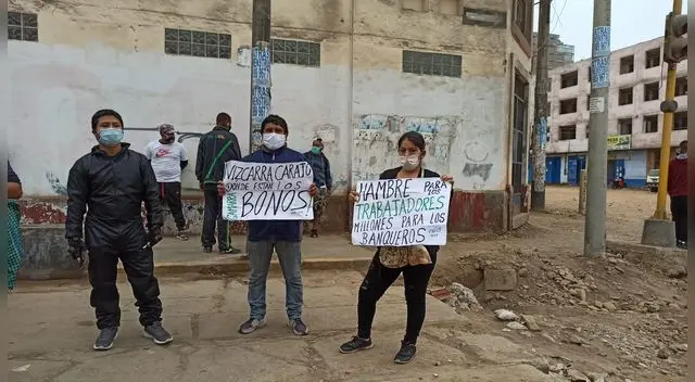 Comerciantes de Gamarra piden trabajar durante la cuarentena Comerciantes de Gamarra piden trabajar durante la cuarentena
