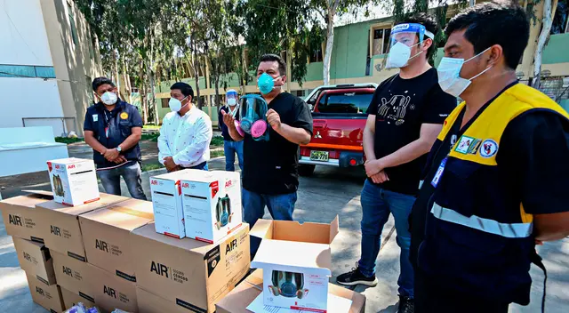 El gobernador regional instó a la Diresa a que estos implementos al nosocomio lo más pronto posible y espera que realmente sea utilizado por el personal de salud. El gobernador regional instó a la Diresa a que estos implementos al nosocomio lo más pronto posible y espera que realmente sea utilizado por el personal de salud.