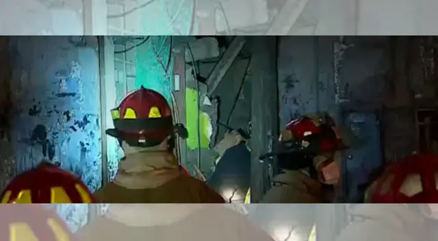 Derrumbe en quinta del Cercado de Lima.