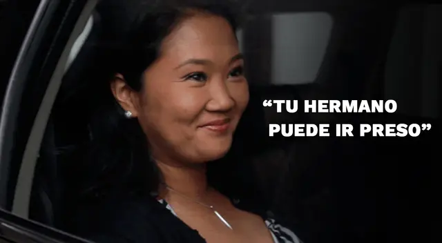 A Keiko no le habría importado ver a su hermano preso tras la difusión de estos videos.