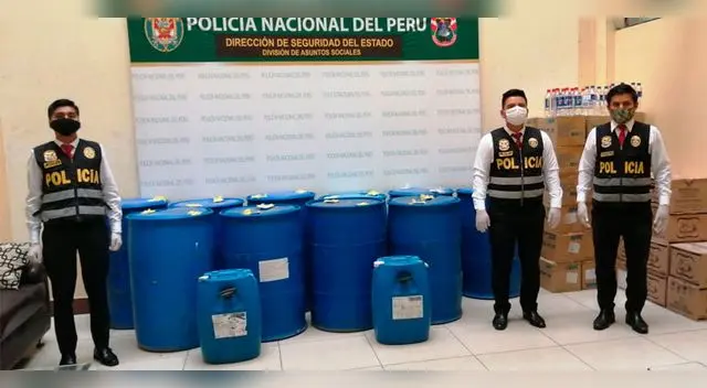 Alcohol estaba almacenado en condiciones peligrosas Alcohol estaba almacenado en condiciones peligrosas