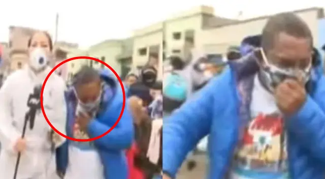 PNP identificó a sujeto que escupió a reportera en La Victoria. PNP identificó a sujeto que escupió a reportera en La Victoria.